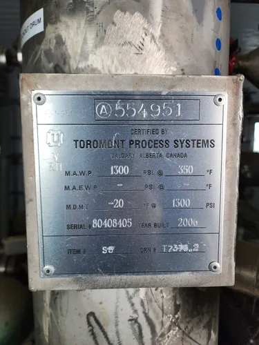 Fuelled | Compressor Package - 400hp Ariel JGJ/4, 5 Stage Acid Gas
